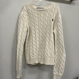 White/Cream Ralph Lauren Sweater